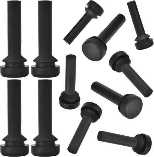 12 pies de goma de rejilla WB02X24790, patas de goma compatibles con estufa de gas GE, parachoques de rejilla de repuesto para estufa de gas de gama