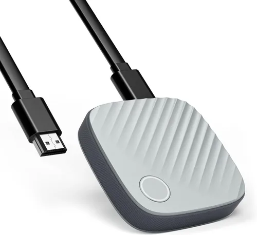 Adaptador de dongle inalámbrico de pantalla HDMI 4K/5G – Espejo de pantalla 2026 Miracast/Air Play, archivo de audio de video fundido desde