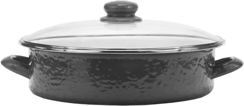 Miniatura 4 de Golden Rabbit Esmalte - Sartén para saltear de 5 cuartos (negro sólido)