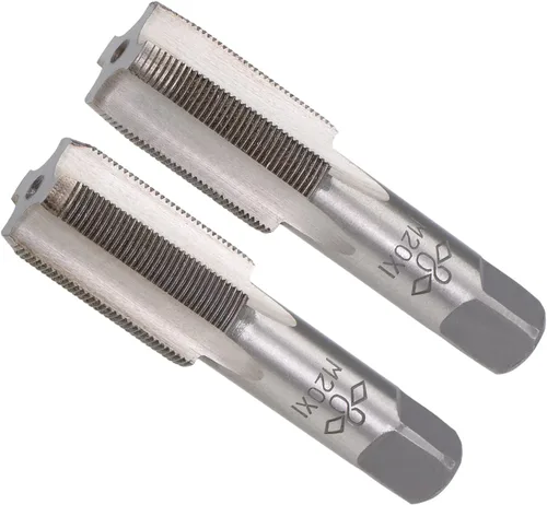 Miniatura 9 de Tapones de roscado a mano, rosca M12 x 1, herramienta métrica de aleación de acero, rosca inferior cónica