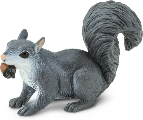 Miniatura 4 de Safari Ltd. Figurina de Ardilla Gris - Figura de Vida Silvestre Realista de 3" - Juguete Educativo para Niños, Niñas y Niños de 3+ Años