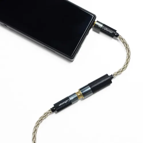 Miniatura 7 de Cable adaptador de auriculares portátil de 0.098 in equilibrado macho a 0.173 in, cable adaptador de auriculares portátil de cristal único 6N