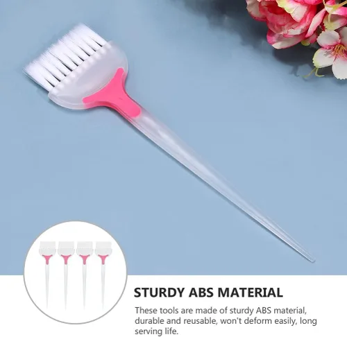 Miniatura 7 de Beaupretty Cepillo de tinte para el cabello de 8.85 pulgadas, cepillo de cerdas suaves para coloración del cabello para salón y uso doméstico, peine