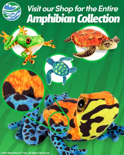 Miniatura 4 de Real Planet Juguete de peluche de reptil, suave y lindo, regalo para niños de todas las edades, tortuga marina realista, regalos de cumpleaños