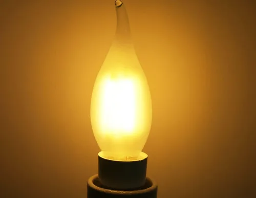 Miniatura 3 de Bombillas LED para lámpara de araña equivalente a 40 W, base E26, regulable, 4 W, 2700 K, blanco cálido, bombilla B11 E26 para candelabro