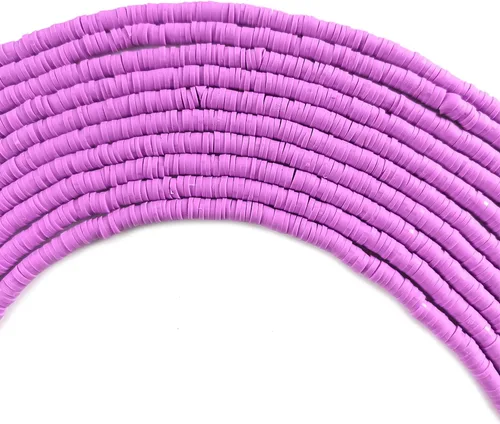 Miniatura 14 de 1800 cuentas espaciadoras redondas planas doradas de 6mm (0.236 in), cuentas de disco sueltas para hacer joyas para pulseras, collares, aretes DIY