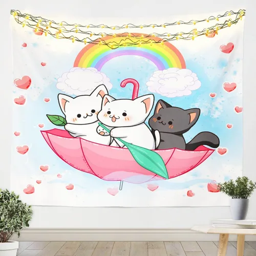 Miniatura 12 de Feelyou Tapiz de auto deportivo Yin Yang, tapiz para colgar en la pared para niños, niñas, hombres, deportes extremos, decoración fresca de carreras