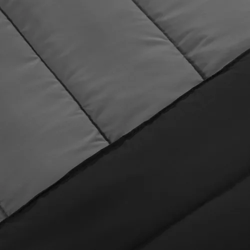 Miniatura 6 de Utopia Bedding - Juego de edredón reversible para todas las estaciones en negro y gris con 2 fundas de almohada, juego de ropa de cama de microfibra