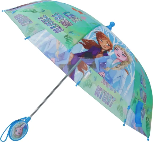Disney Paraguas para niños, Frozen/Princesa/Minnie Mouse para niños pequeños y niñas de 3 a 6 años