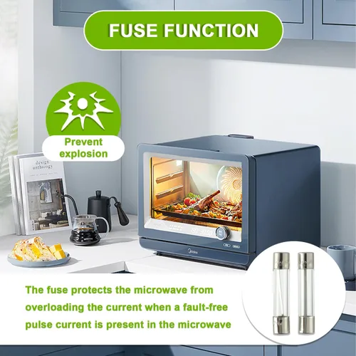 Miniatura 4 de Fusibles de horno microondas para el horno microondas en cocina para los siguientes modelos de horno microondas GE JVM3160RF2SS JVM3160EF4ES