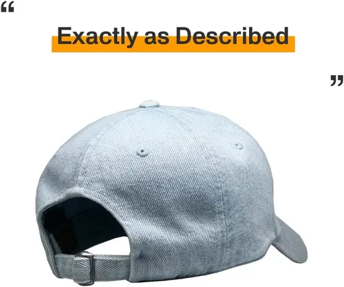 Miniatura 4 de Gorra de béisbol de perfil bajo, ajustable, lisa, clásica, de algodón, estilo polo en blanco, sin estructura