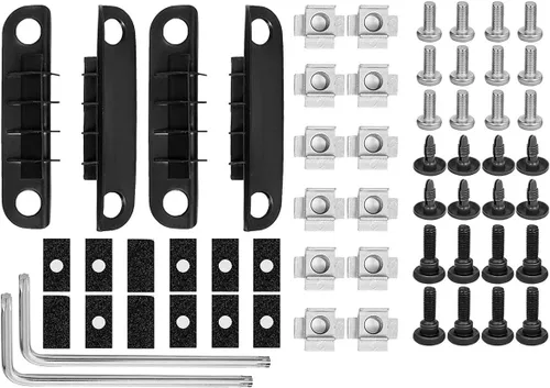 Miniatura 7 de Kit de barras transversales y rieles laterales para Mazda CX-5 2017-2025 - Aleación de aluminio duradera, juego completo con 2 barras transversales