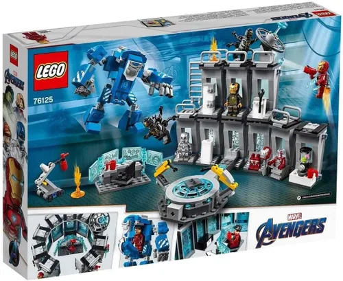 Miniatura 3 de LEGO Marvel Avengers Iron Man Hall of Armor 76125 Kit de Construcción - Figuras de Acción del Traje de Hombre de Hierro de Marvel Tony Stark