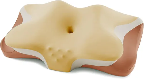 Miniatura 9 de Almohada cervical para aliviar el dolor de cuello, almohadas ergonómicas refrescantes de espuma viscoelástica para dormir, almohada de apoyo