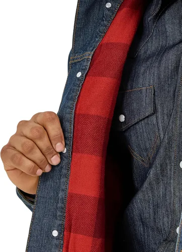 Miniatura 5 de Wrangler mens Cowboy Cut Western Lined Denim Jacket