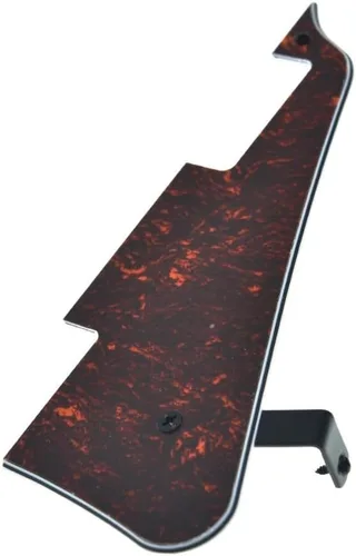 Miniatura 95 de KAISH Golpeador de guitarra Abalone Pearl LP con soporte de acero inoxidable negro y tornillos de montaje de acero para USA Les Paul