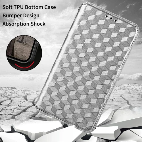 Miniatura 4 de Funda con tapa para Xiaomi Redmi Note 10 4G/Note 10S 4G, patrón 3D, cartera de cuero de primera calidad, con función atril, cubierta de cierre