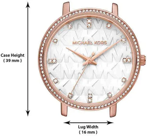 Miniatura 4 de Michael Kors Pyper - Reloj de acero inoxidable con tres manecillas