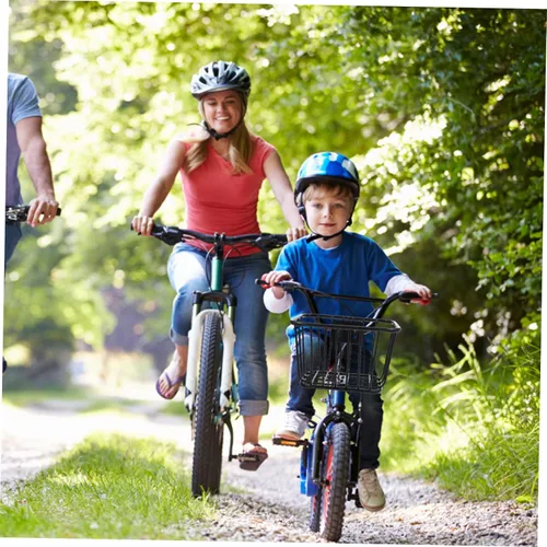 Miniatura 2 de Cesta de hierro para bicicleta, cesta delantera de bicicleta, contenedor de bicicleta, accesorios para bicicleta de montaña, cesta para manillar
