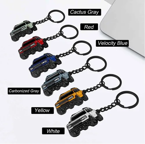Miniatura 9 de Llavero para Bronco Sport, Llavero de Coche Compatible con Bronco Sport 2021 2022 2023 2024 4 puertas Accesorios de Llavero Funda para Llave