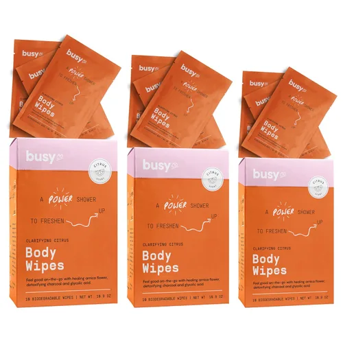 Miniatura 10 de Toallitas corporales calmantes para mujeres, paño de lavado grande de limpieza, extra grueso y húmedo, paños de sudor para axilas para olor