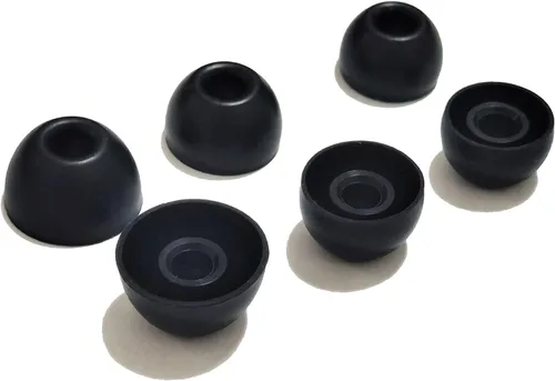 Miniatura 2 de Puntas de silicona para auriculares Beats Studio Buds - Funda de repuesto para auriculares de 6 pares, color negro