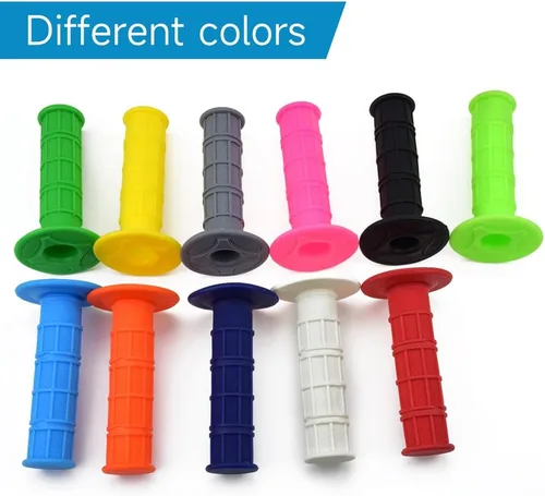 Miniatura 7 de HIAORS 7/8" Empuñaduras universales para motocicleta, compatibles con YZ125 YZ250 YZ426F YZ450F TTR250 WR250R YZ80 YZ85 50cc 110cc 70cc Pit Dirt Azul