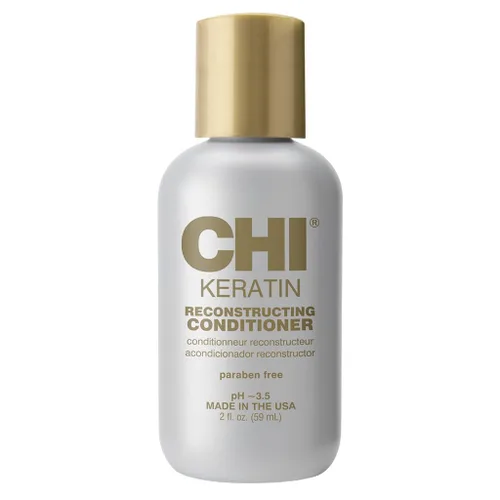 CHI Acondicionador Reconstructor de Queratina, Proporciona Cabello Más Saludable, Añade Brillo y Ayuda a Prevenir Futuras Roturas, Sin Sulfatos, Sin