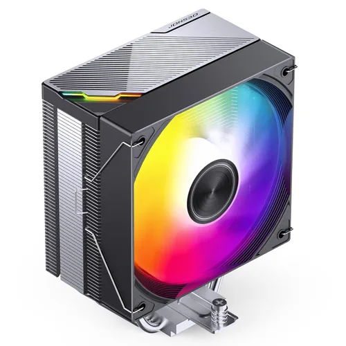 Jonsbo CA40 Enfriador de CPU negro, serie ARGB Mute de refrigeración por aire, ventilador de CPU de 157 mm de altura, enfriador de aire de CPU con