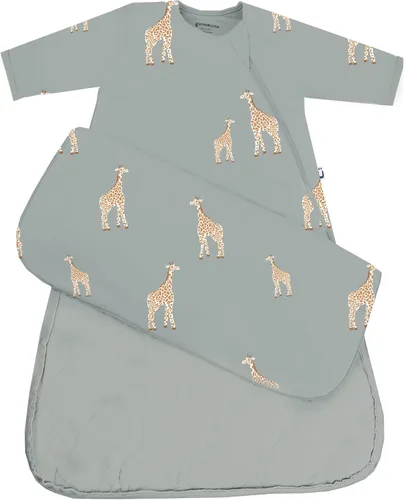 Miniatura 12 de GUNAMUNA Saco de dormir de manga larga para bebés, bolsas de dormir vestibles, rayón suave, 1.0 TOG, esenciales para recién nacidos Ganso