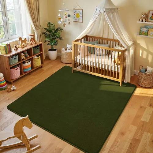 Miniatura 227 de Amearea Alfombras modernas para dormitorio, sala de estar, alfombra de espuma viscoelástica gruesa de 4 x 6 pies, alfombra de espuma viscoelástica