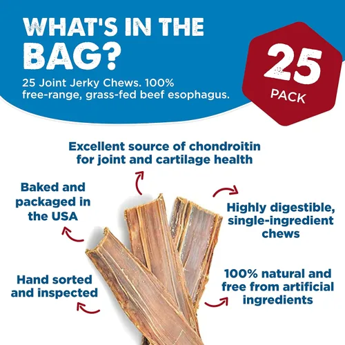Miniatura 2 de Best Bully Sticks - Golosinas para perros de carne seca de 6 pulgadas (paquete de 25)