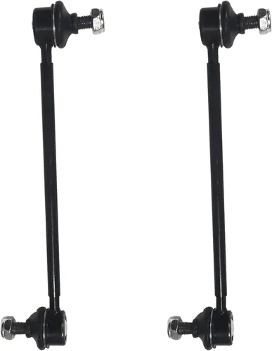 Miniatura 20 de 2 paquetes de kit de enlace de barra estabilizadora Compatible con Jeep TJ 1997-2006, enlace de barra antivuelco delantera Compatible con Jeep