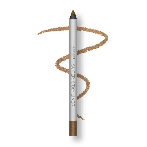 Wunder super-stay Liner: delineador de ojos de larga duración y resistente al agua de colores; lápices de deslizamiento muy pigmentados, 24 horas de