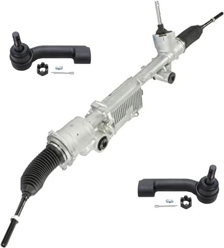Detroit Axle - Kit de piñón y piñón de 3 piezas para Ford F-150 11-14, 1 estante de dirección asistida y conjunto de piñón, 2 extremos de barra de