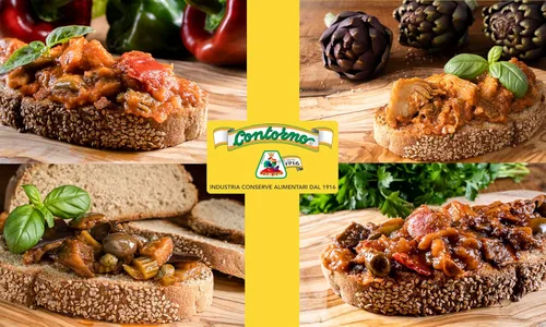 Miniatura 6 de Contorno Aperitivo de alcachofa Caponatina 10.5 oz Ideal para Bruschetta Hecho en Italia