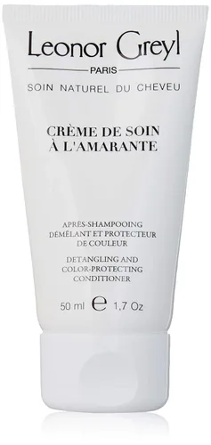 Leonor Greyl Paris - Creme De Soin a L'Amarante - Acondicionador desenredante y protector del color, aprobado por la TSA (1.7 onzas)
