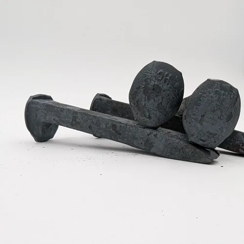 Miniatura 5 de Generic 1 Punta de Ferrocarril Única, Sin Usar, Acero de Alto Carbono, 5/16” x 6”, para Forja de Cuchillos, Artesanías, Decoraciones o Estacas al