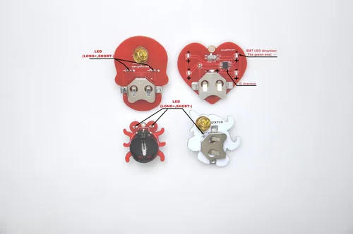 Miniatura 5 de Gikfun Broche de tablero de PCB práctica de decoración de soldadura entrenamiento de habilidades kit de bricolaje para el proyecto de aprendizaje