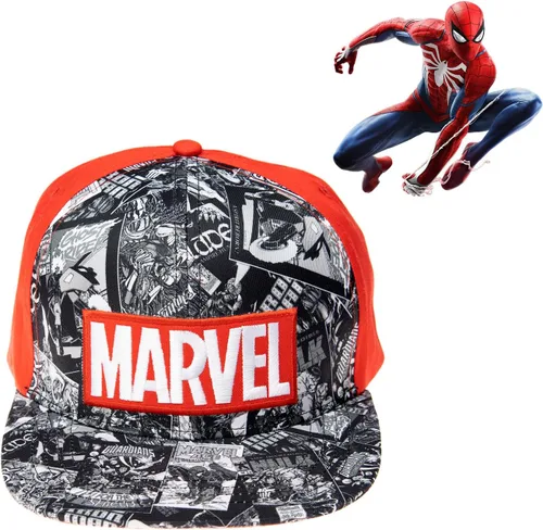 Miniatura 2 de Marvel Gorra de béisbol de los Vengadores, gorra de béisbol de talla única para hombre, sombrero cómodo, regalo de los Vengadores para hombres