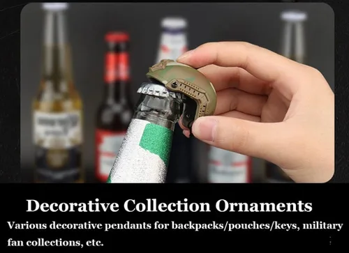 Miniatura 2 de Llavero táctico rápido modelo llavero mini abrebotellas portátil llavero mochila encanto militar fan regalo Ac41-cp