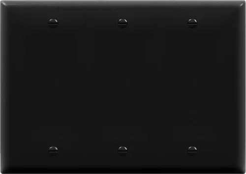 Miniatura 15 de Enerlites Cubierta de Dispositivo en Blanco Placa de Pared, Acabado Brillante, Tamaño 4-Gang 4.50" x 8.19", Policarbonato Termoplástico Irrompible