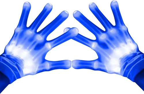 Guantes de mano de esqueleto iluminados, modos de ajuste, guantes LED, nuevos divertidos y geniales recuerdos de fiesta, juguetes geniales, regalos