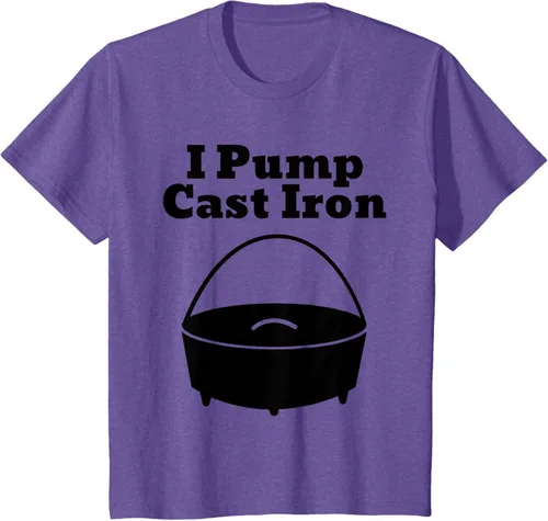 Miniatura 36 de I Pump - Camiseta de hierro fundido para cocinar al horno holandés