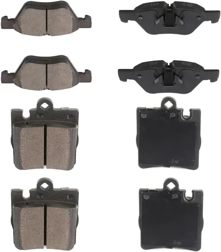 Miniatura 21 de CCIyu Juego de pastillas de freno de cerámica delanteras y traseras D882/D883 para Buick Rainier (2004-2005), Chevrolet SSR (2003-2005), Chevrolet