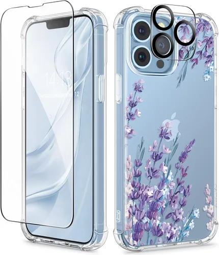 Miniatura 108 de GVIEWIN - Funda para iPhone 11 con protector de pantalla + protector de lente de cámara, cubierta protectora transparente suave de poliuretano