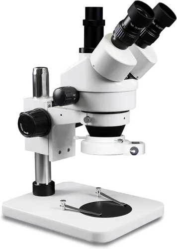 Miniatura 4 de VMLIFR-09W Iluminador de luz de anillo ajustable blanco de 144 LED para microscopio estéreo