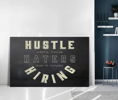 Miniatura 46 de Pause If You Must but Don't Stop Positive Quotes Posters and Prints - Lienzo inspirador, arte de pared, cinta retro para amantes de la música