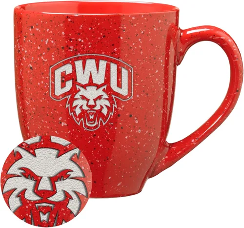 Miniatura 373 de Rico Industries NCAA Virginia Tech Hokies Maroon - Taza de café de cerámica grabada con láser, color del equipo, 16 onzas