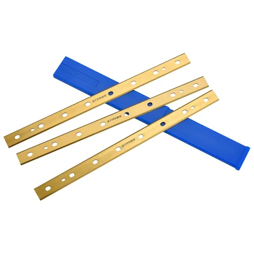 Miniatura 2 de Cuchillas cepilladoras de titanio de 13 pulgadas para DW735, DW735X, repuesto para DW7352, cuchillos recubiertos de titanio, juego de 3